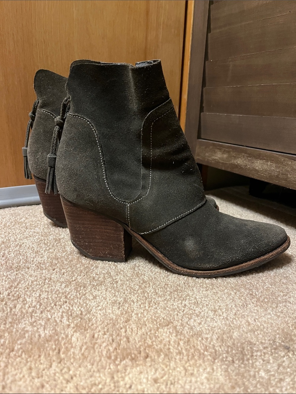 🌵Suede Ankle Boot🌵